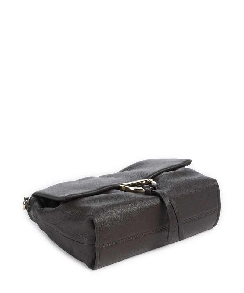 Abro Dalia Temi Medium Sac porté épaule dark brown