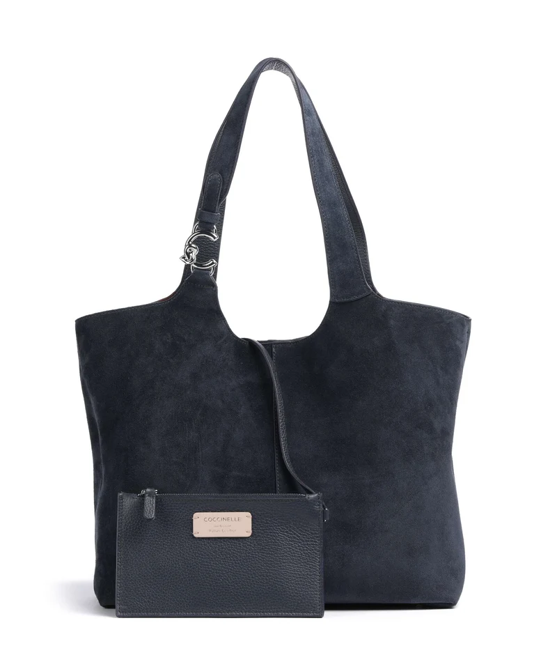 Coccinelle C-Easy Suede Sac fourre-tout midnight blue
