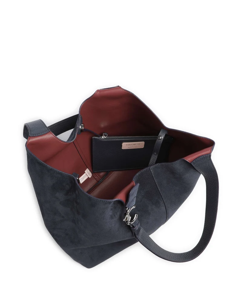 Coccinelle C-Easy Suede Sac fourre-tout midnight blue