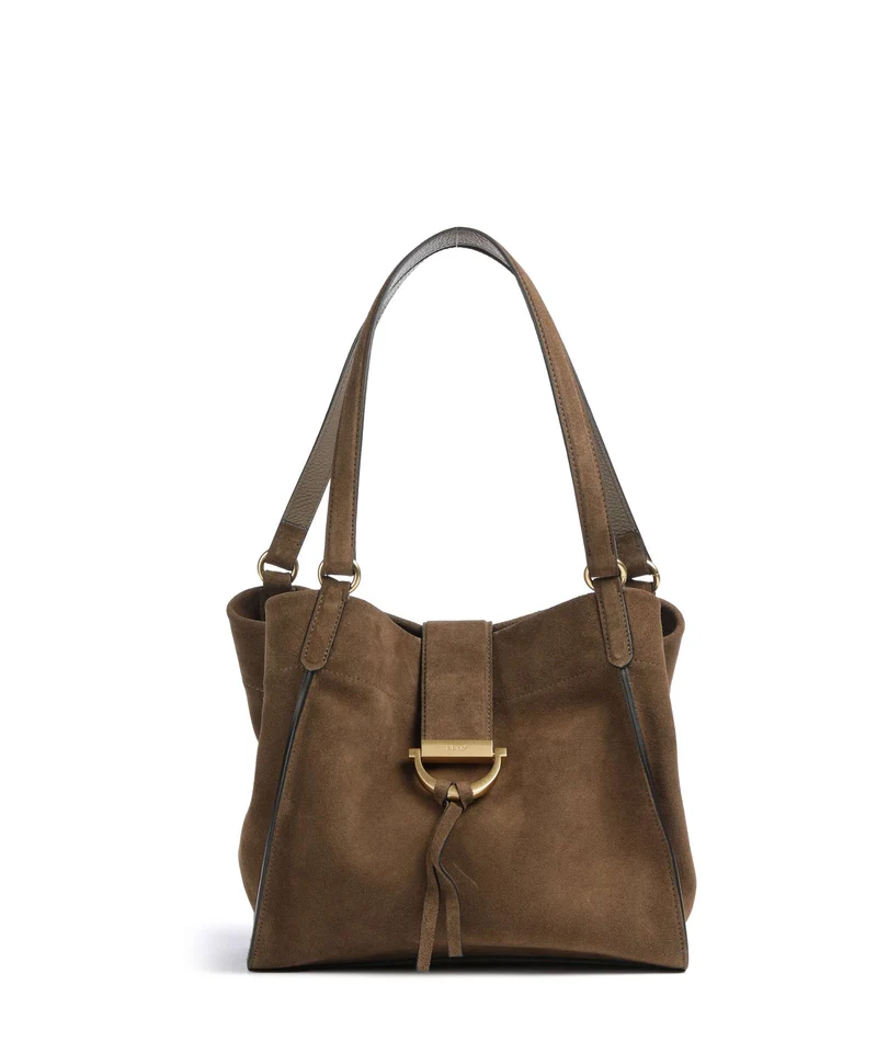Abro Suede Temi Cabas khaki