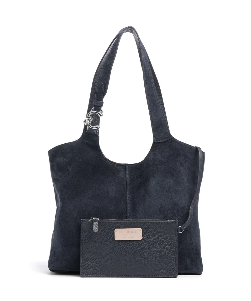 Coccinelle C-Easy Suede Sac fourre-tout midnight blue