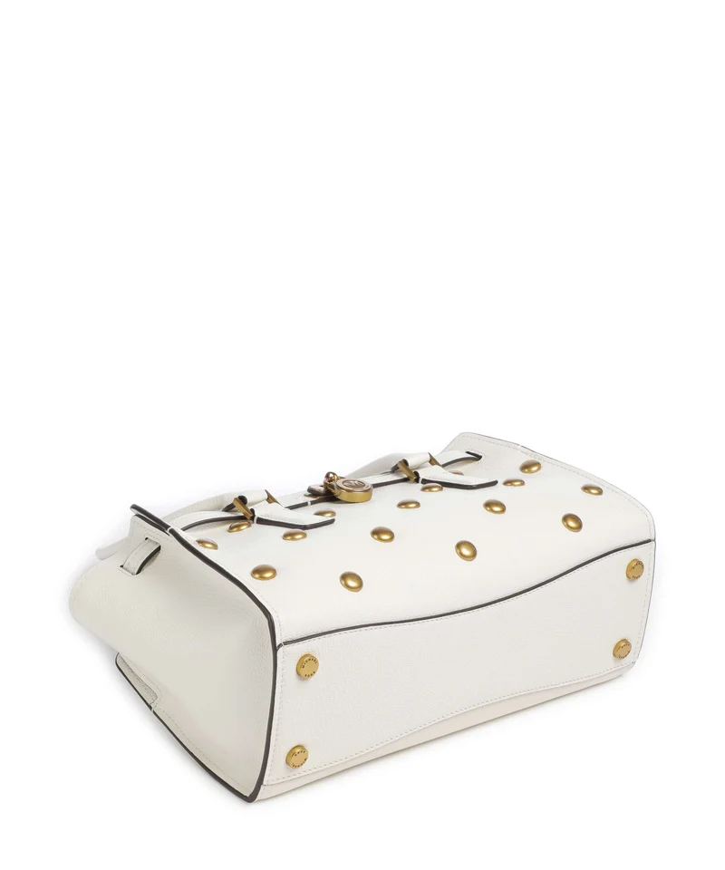 Michael Kors Hamilton Moderne Small Sac porté épaule eggshell