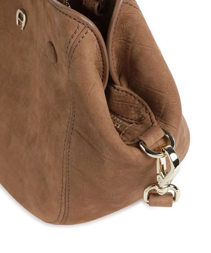 Aigner Carré Soft S Sac à main saddle brown