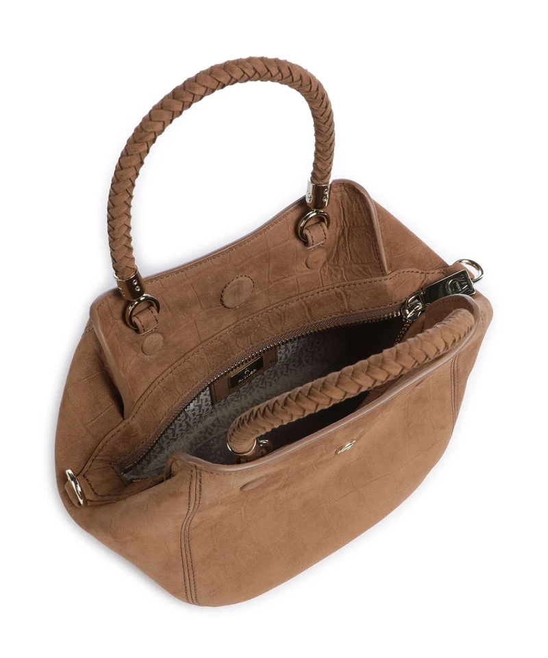 Aigner Carré Soft S Sac à main saddle brown