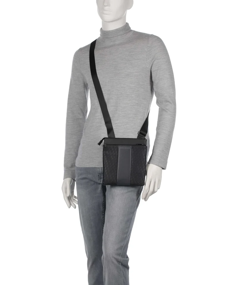 Armani Exchange William Sac bandoulière black/forged iron