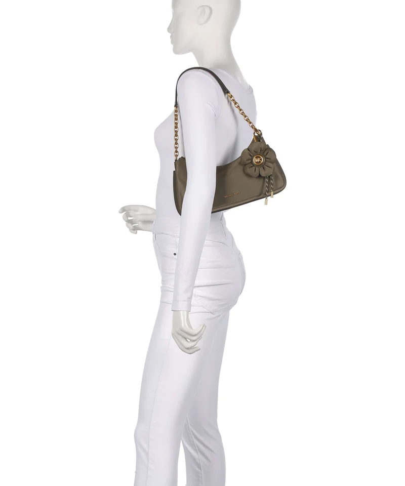 Michael Kors Nolita Medium Sac porté épaule loden