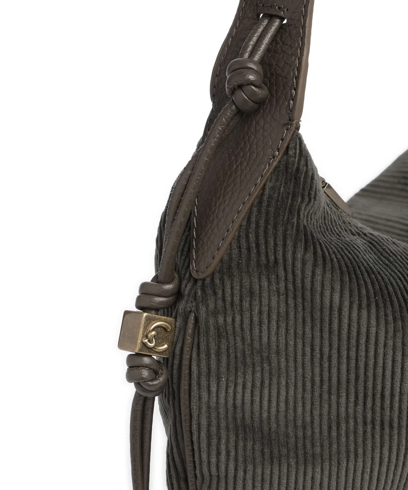 Coccinelle Thess Corduroy Sac fourre-tout fango