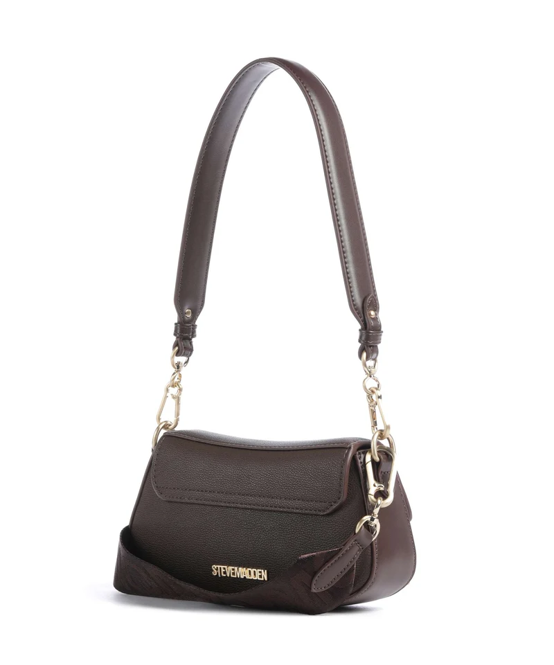 Steve Madden BTAIGA Sac porté épaule chocolate/gold