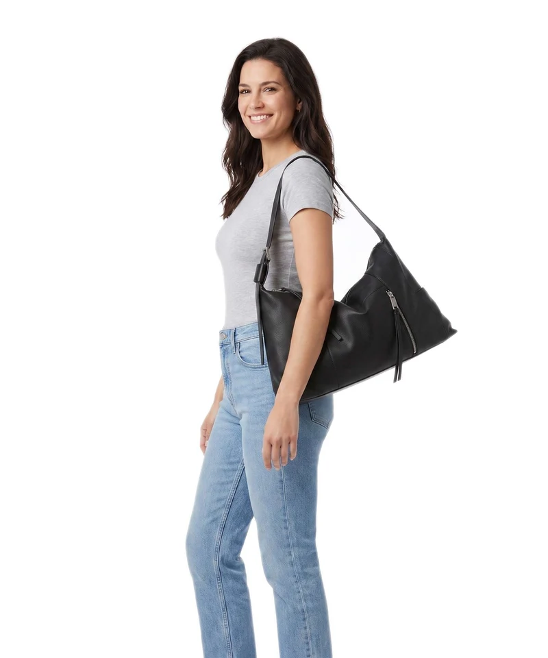 AllSaints Alba Sac fourre-tout black/silver