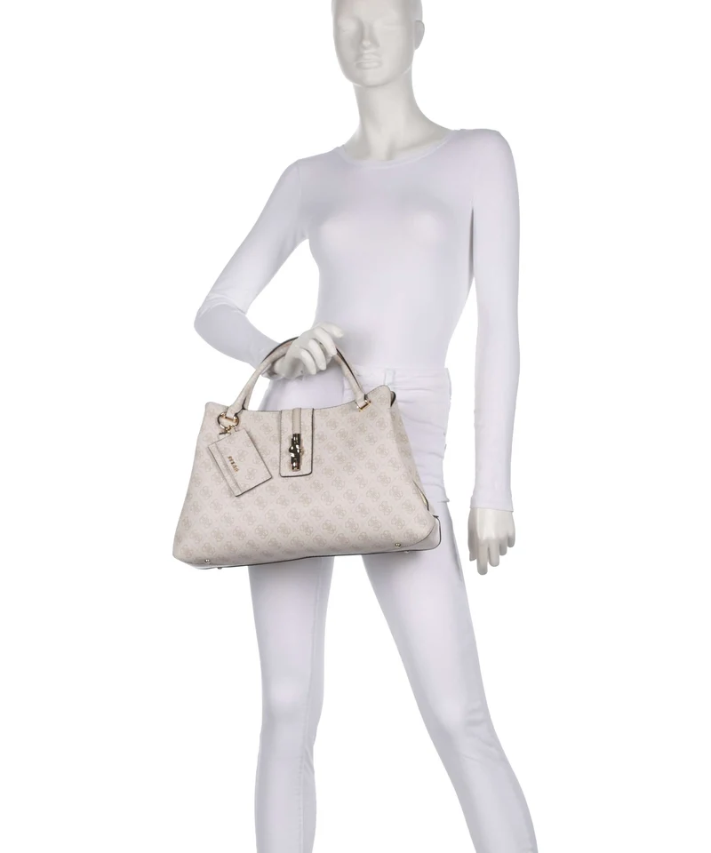 Guess Yvonne Girlfriend Logo Sac à main stone logo