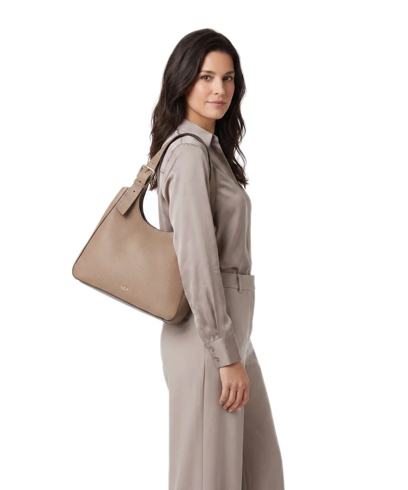 Furla Dora M Cabas toffee
