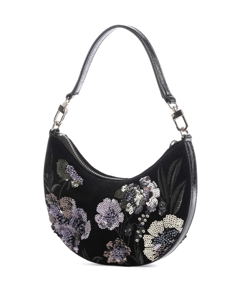 Guess Tasmin Mini Sac porté épaule black multi