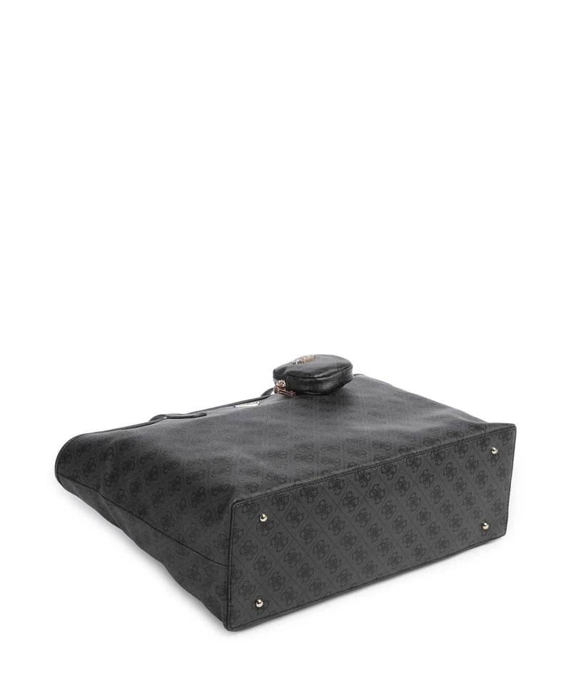 Guess Power Play II Tech Large Cabas coal logo