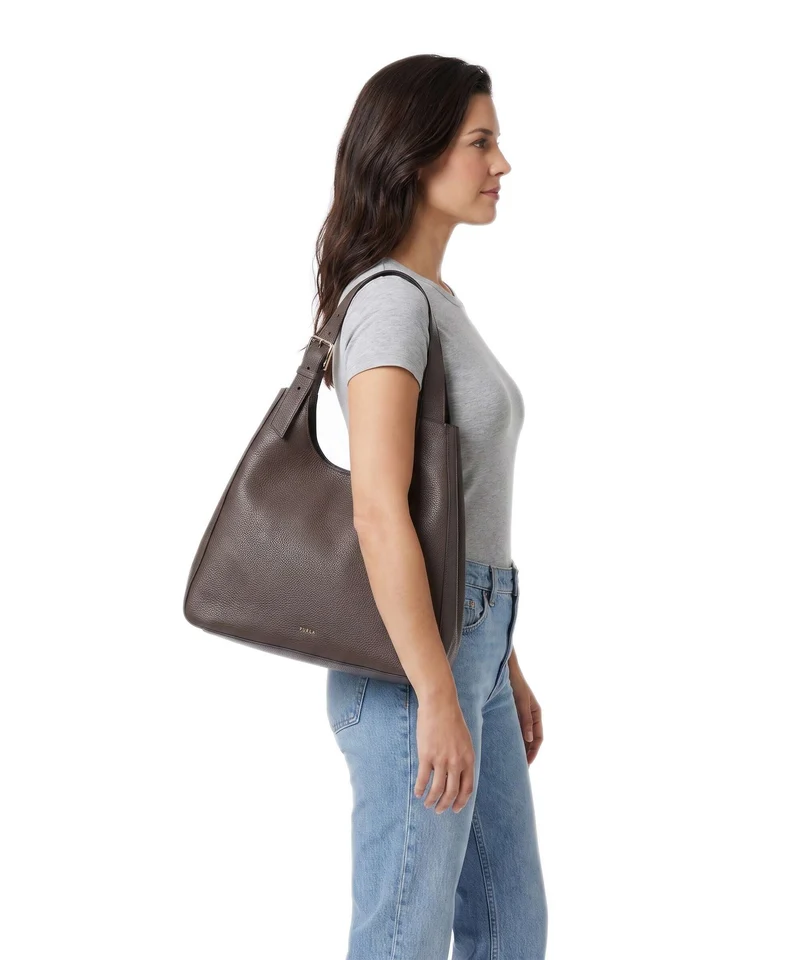 Furla Dora L Cabas cioccolato