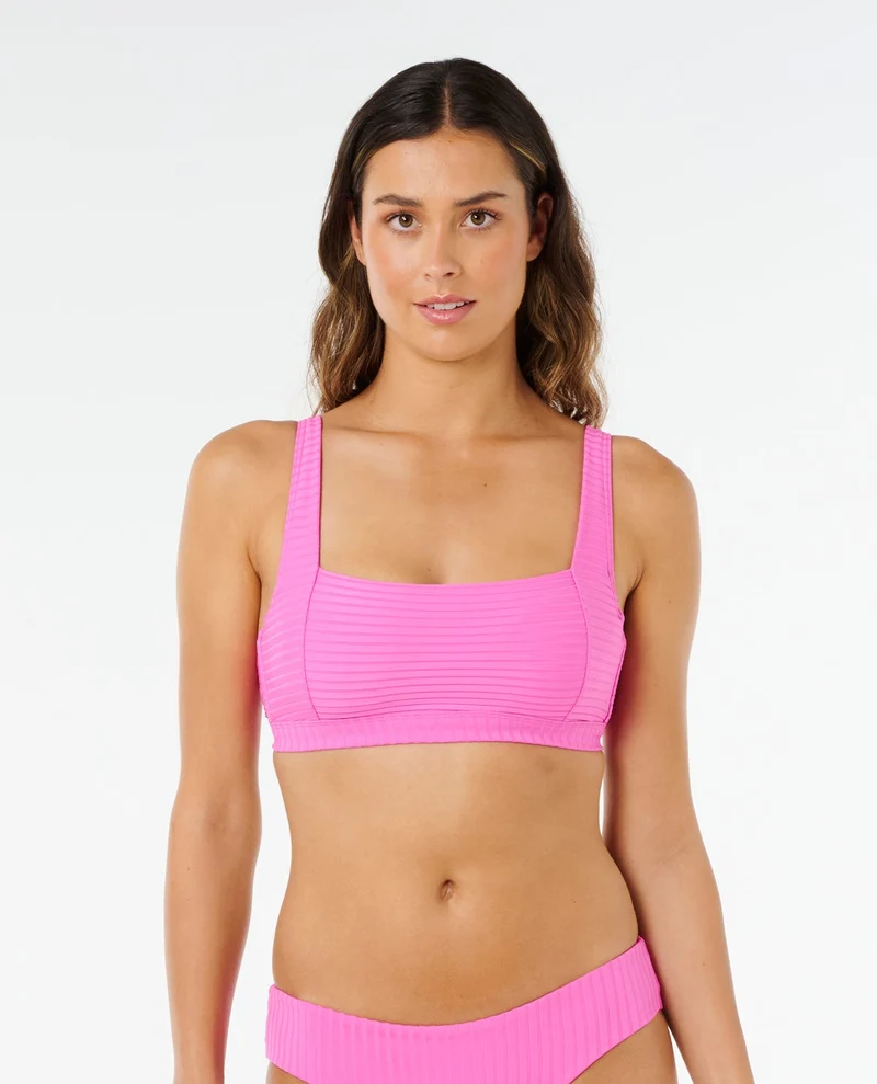 Premium Surf D-E Crop Bikini Top