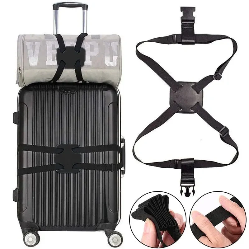 Sangle Bagage Cabine Réglable | Polyester et Pu Robuste