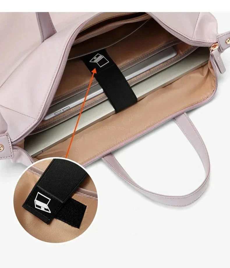 Sacoche Pc Femme 15 Pouces | Bandoulière et Sangle Valise