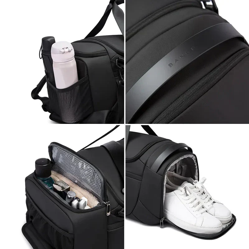 Sac Weekender Homme Voyage | Multi-Compartiments Pratiques