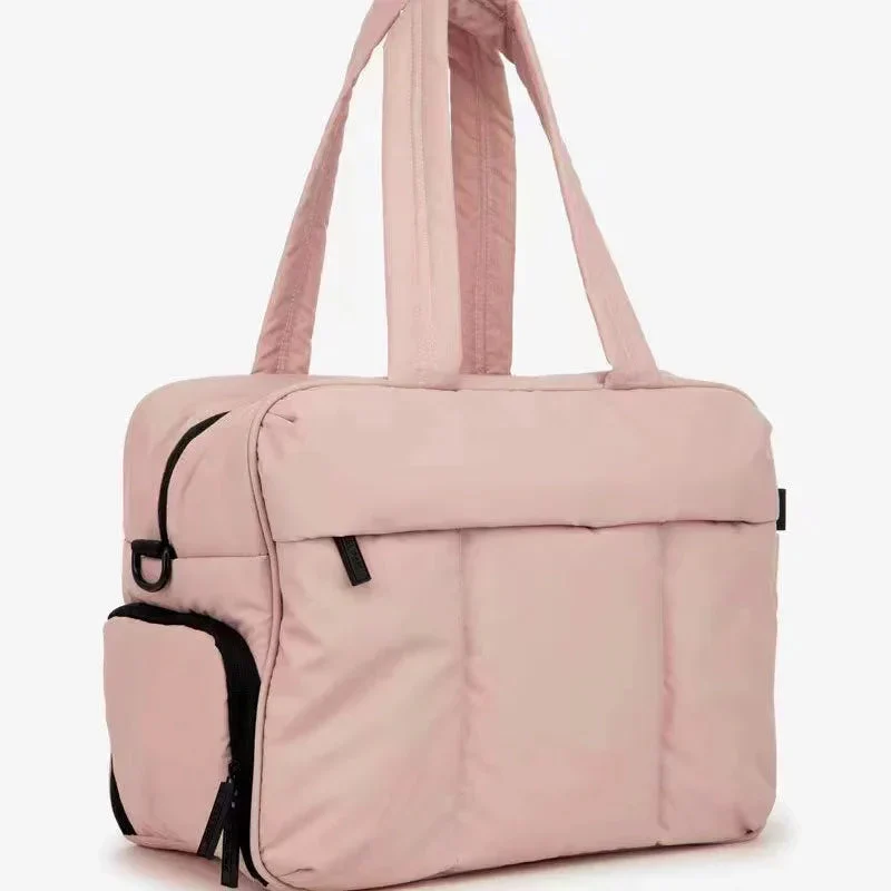 Sac Week-End Matelassé Femme | Compartiments Multiples et Pratiques