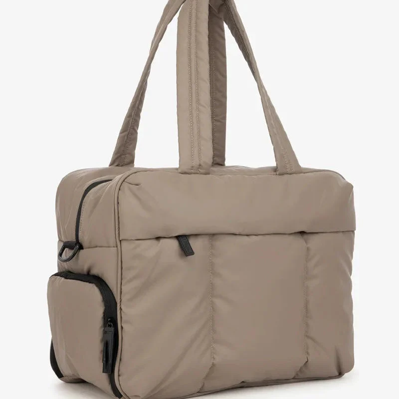 Sac Week-End Matelassé Femme | Compartiments Multiples et Pratiques