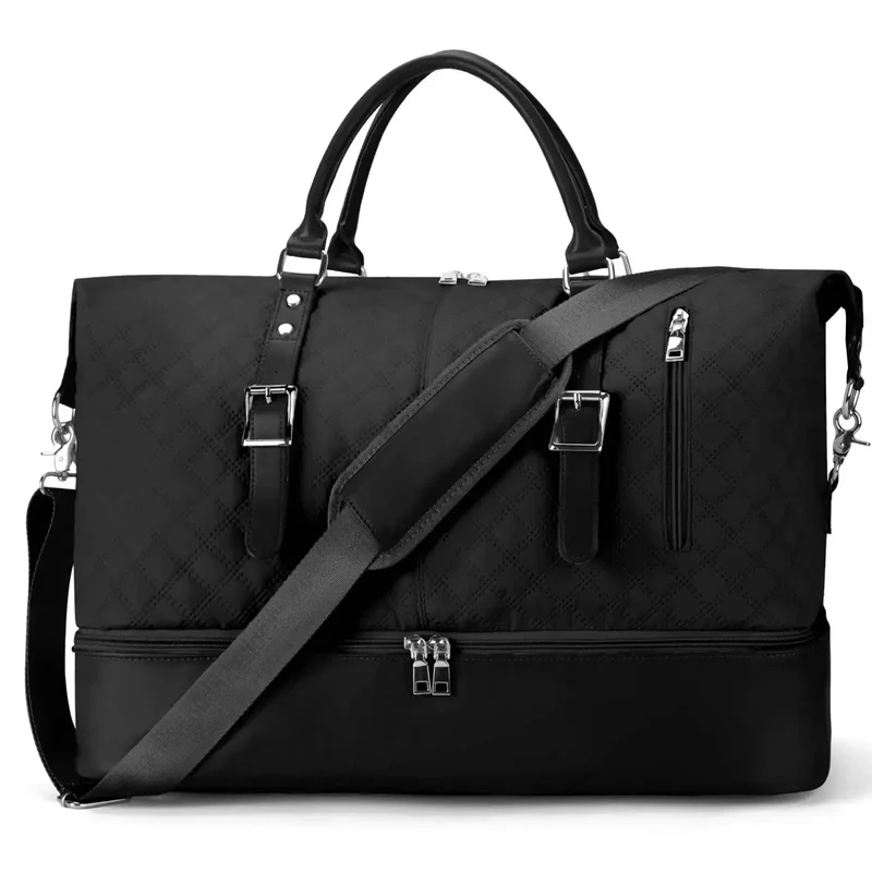 Sac Week-End Femme Voyage | Sangle Valise et Nylon Durable