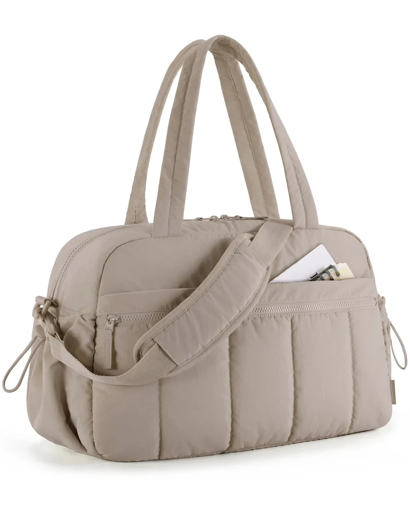 Sac Week-End Femme Matelassé | Léger et Compatible Cabine
