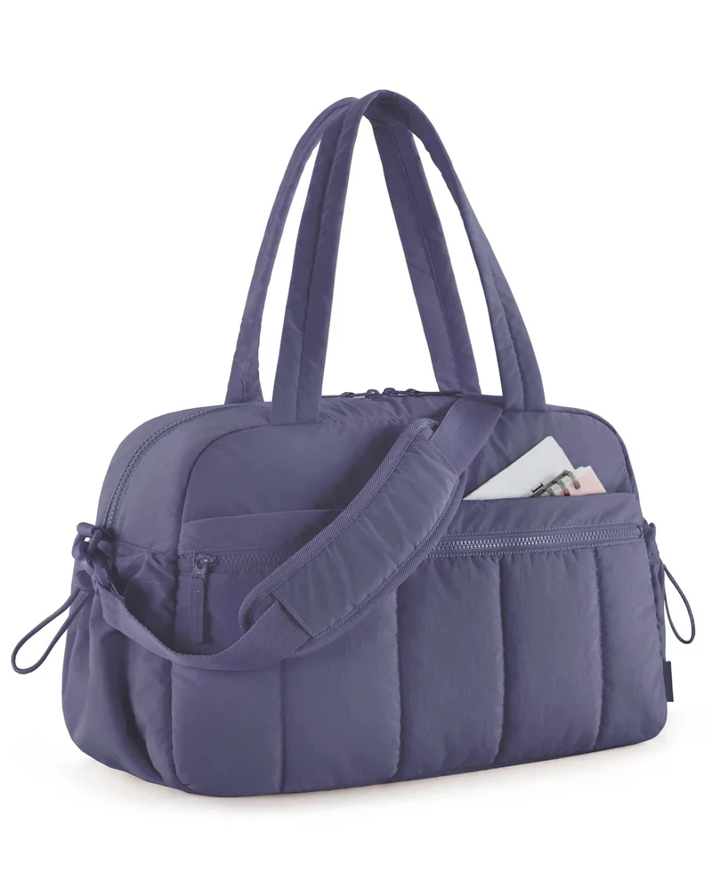 Sac Week-End Femme Matelassé | Léger et Compatible Cabine