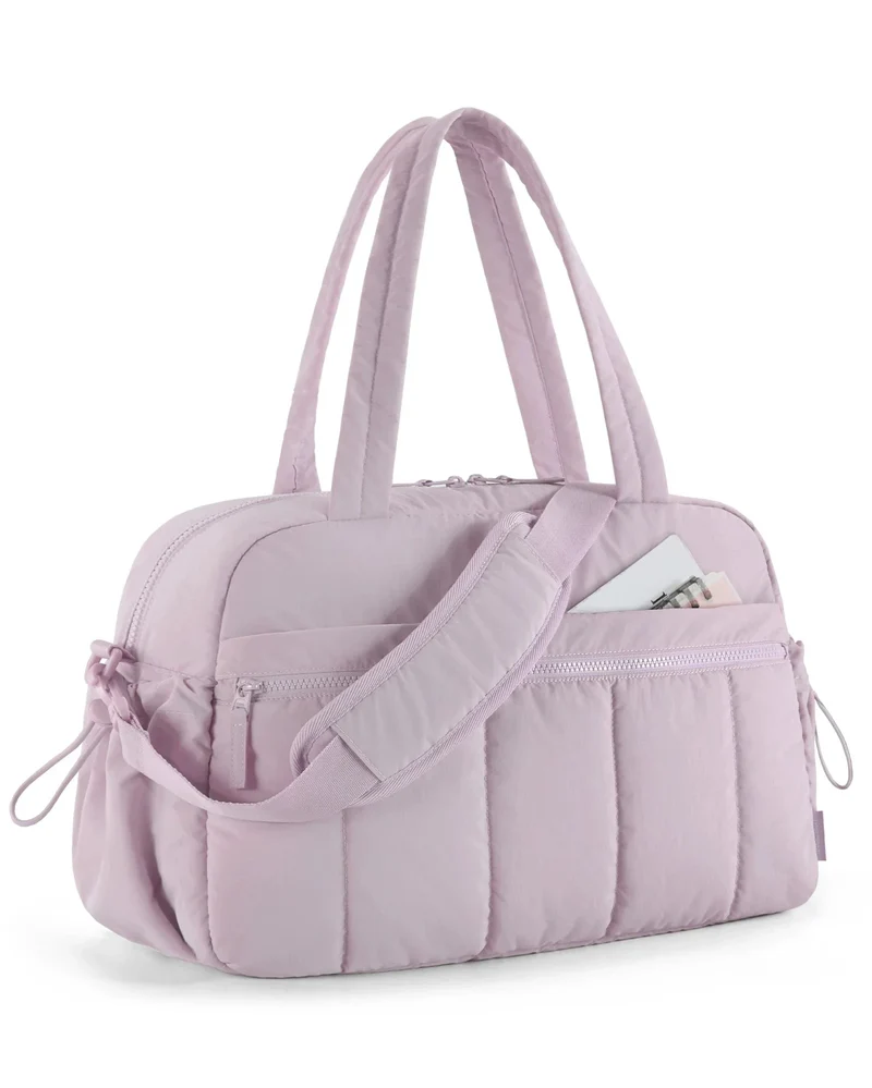 Sac Week-End Femme Matelassé | Léger et Compatible Cabine