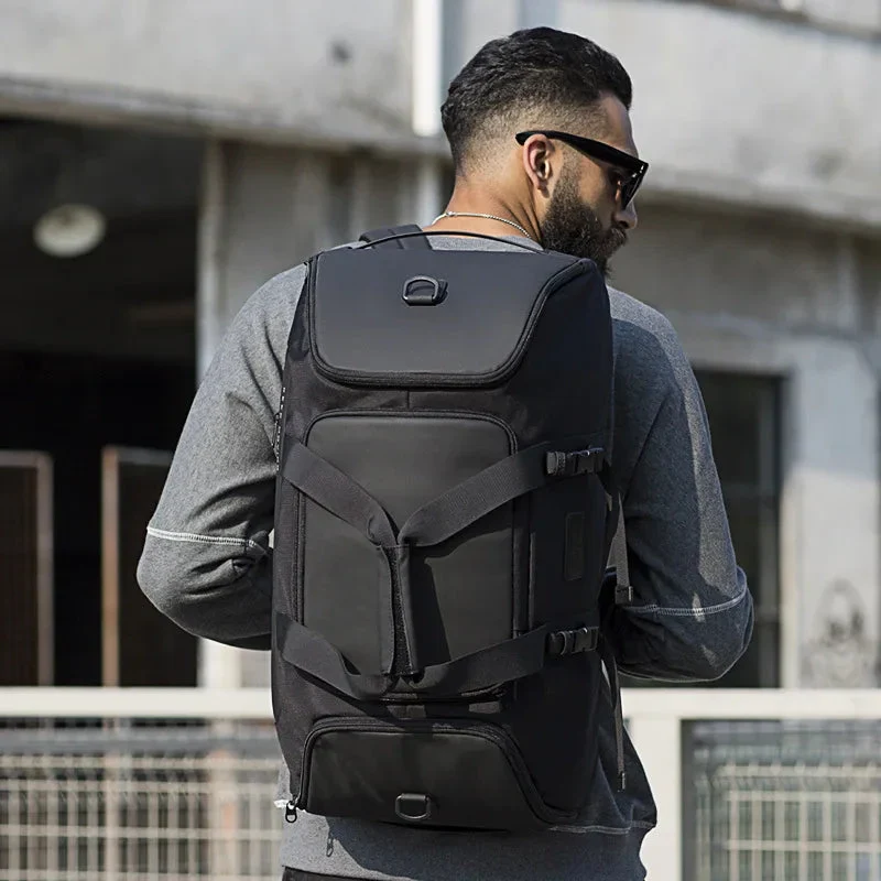 Sac Voyage Homme Noir | Bretelles Escamotables Pratiques