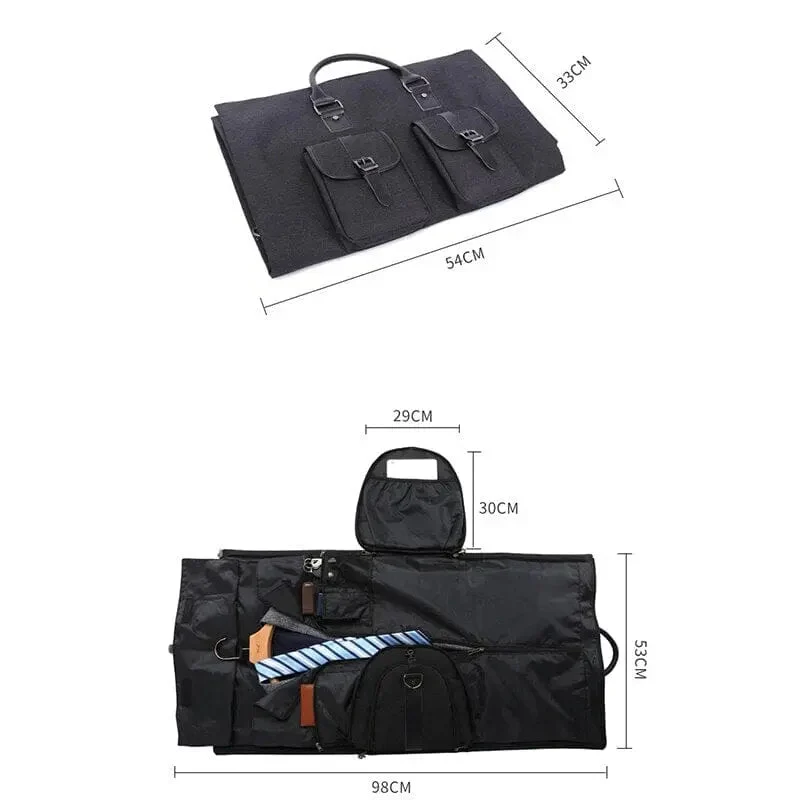 Sac Voyage Costume Homme | Format Cabine Pratique