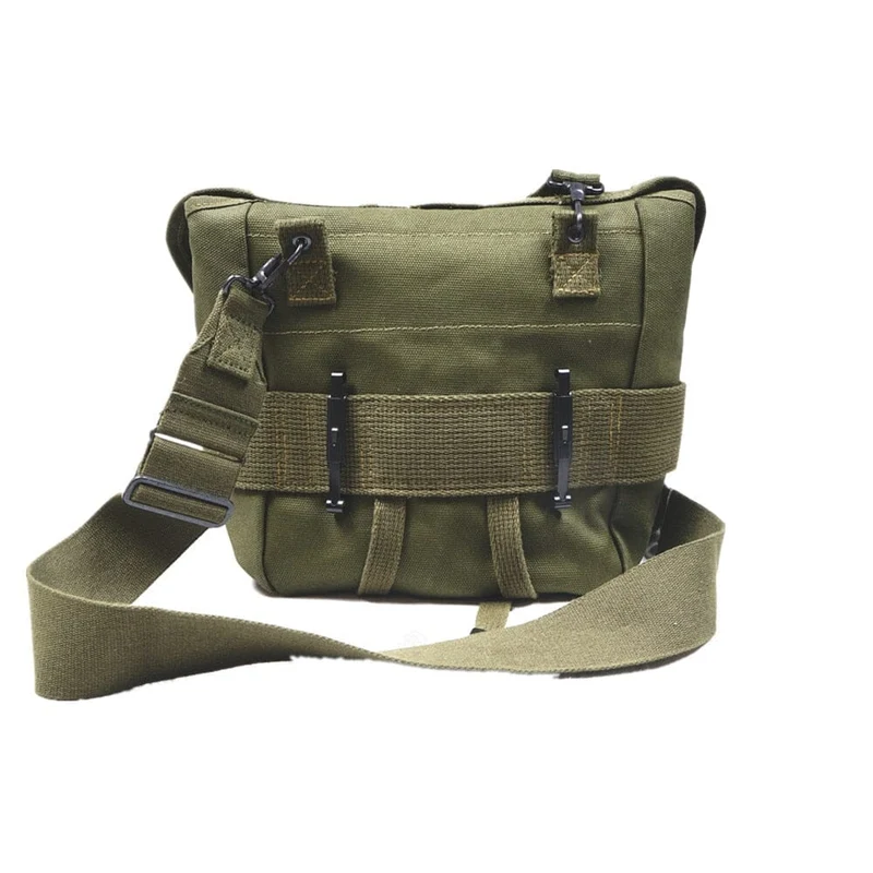 Sac Vintage Toile Kaki | Style Rétro Années 80
