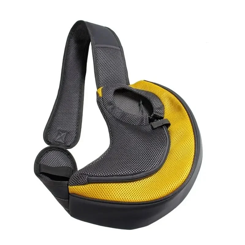 Sac Transport Chien Bandoulière | Nylon Respirant et Réglable