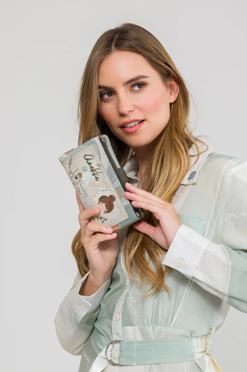 Portefeuille moyen Sophia RFID