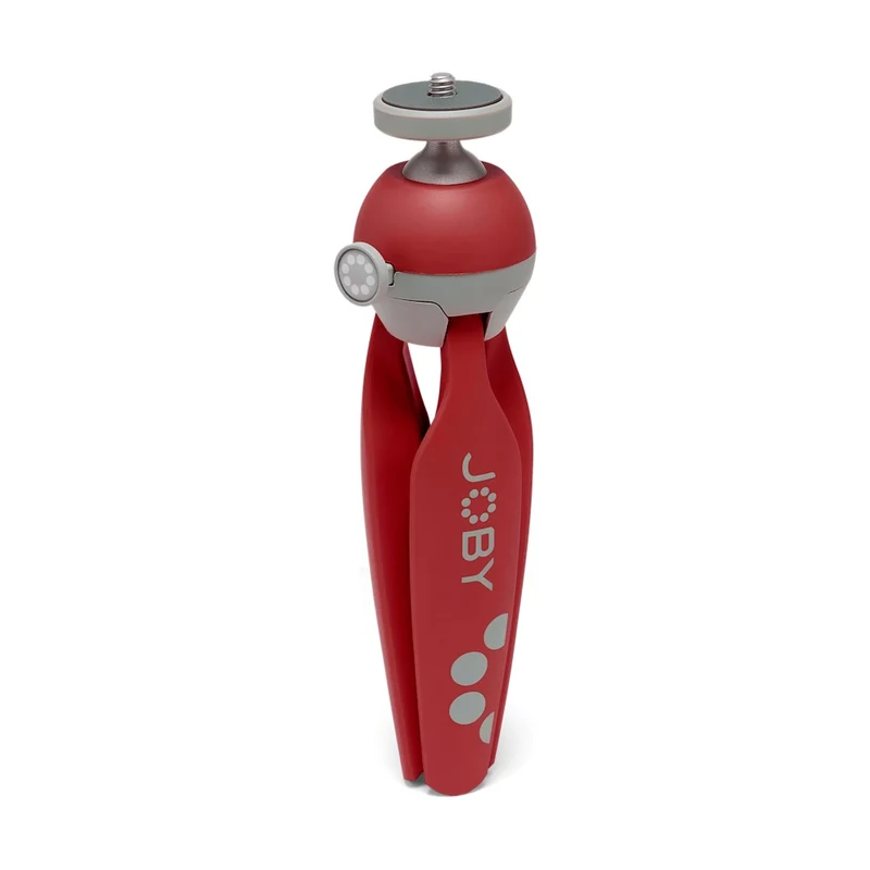 Mini Trépied HandyPod 2 avec support Téléphone GripTight 360 (Rouge)