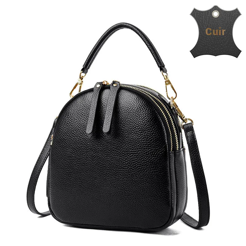 Darwin petit sac à dos femme cuir