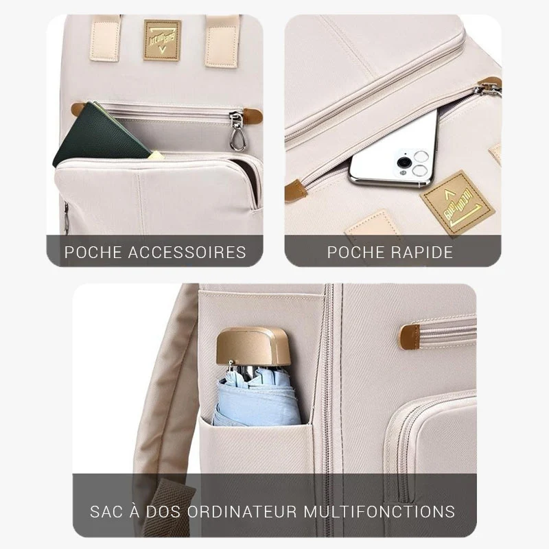 Lutuo sac à dos femme ordinateur