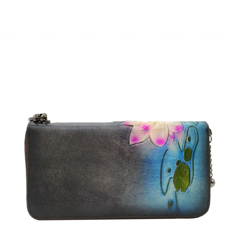 Lotus portefeuille femme original