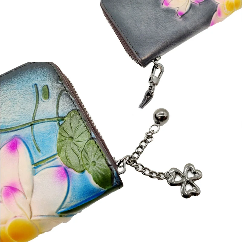 Lotus portefeuille femme original