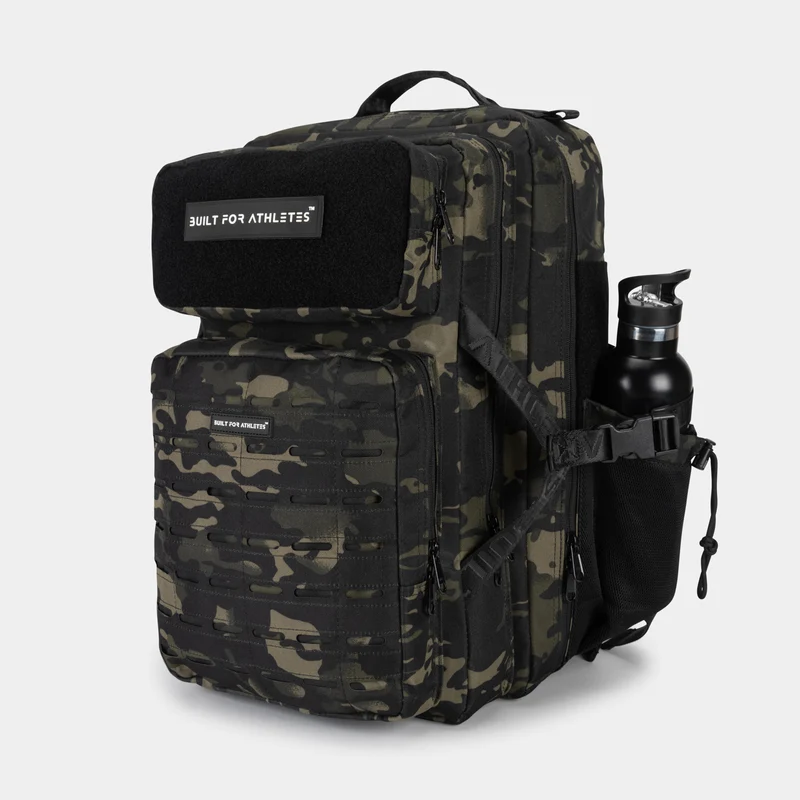 Black Camo Gym Backpack Plus