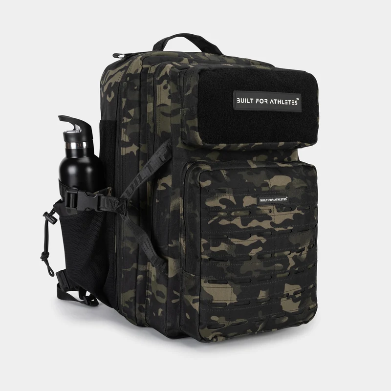 Black Camo Gym Backpack Plus