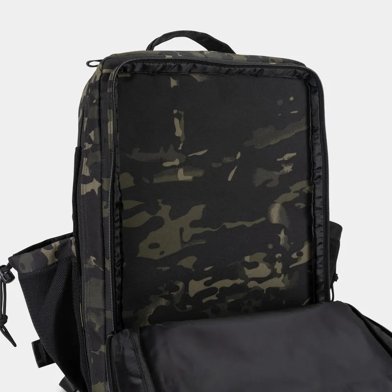 Black Camo Gym Backpack Plus