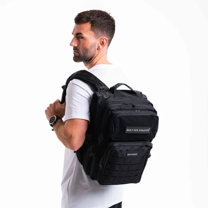 Black Gym Backpack Compact