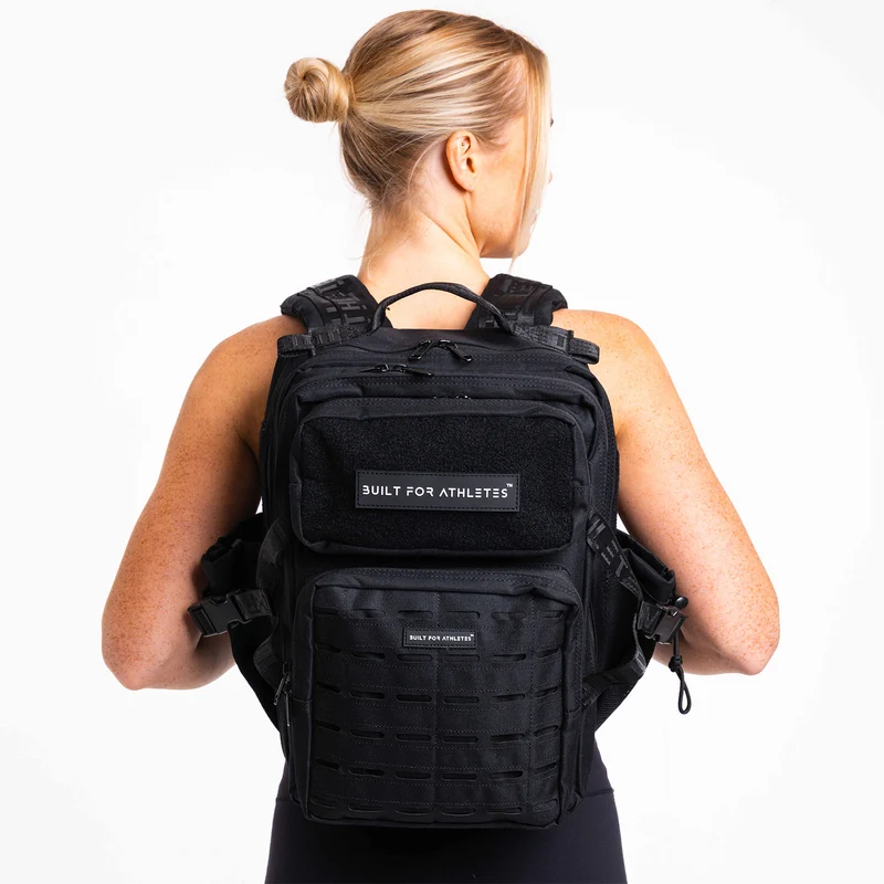 Black Gym Backpack Compact