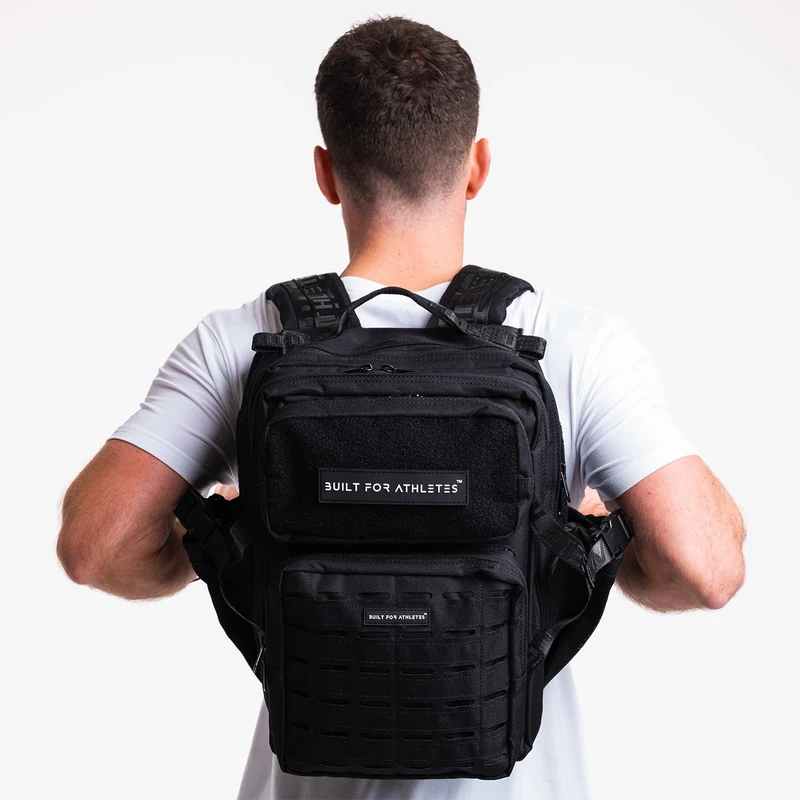 Black Gym Backpack Compact