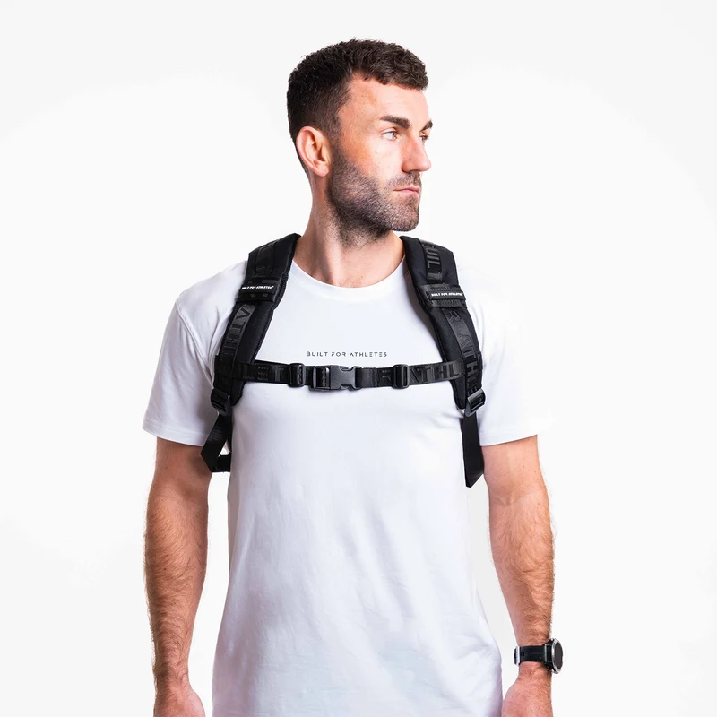 Black Gym Backpack Compact
