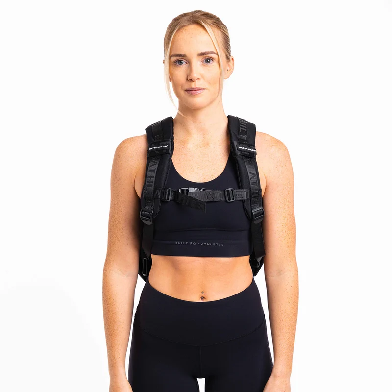 Black Gym Backpack Compact