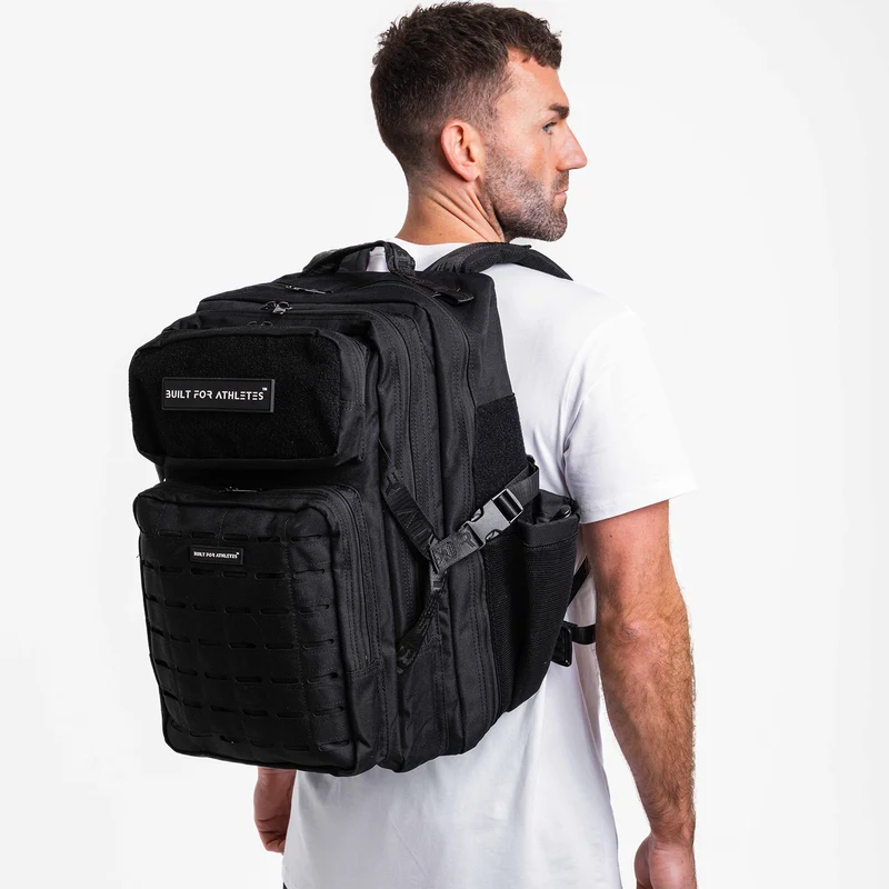 Black Gym Backpack Plus
