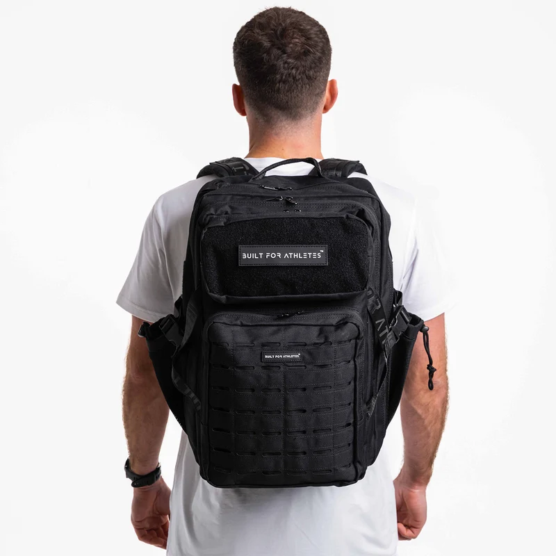 Black Gym Backpack Plus