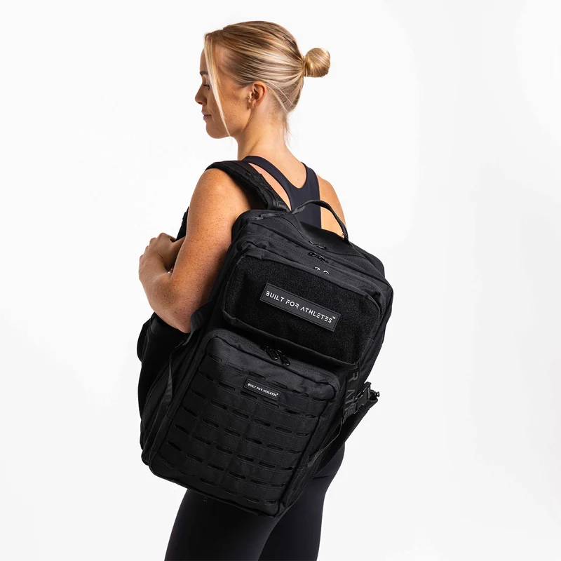 Black Gym Backpack Plus