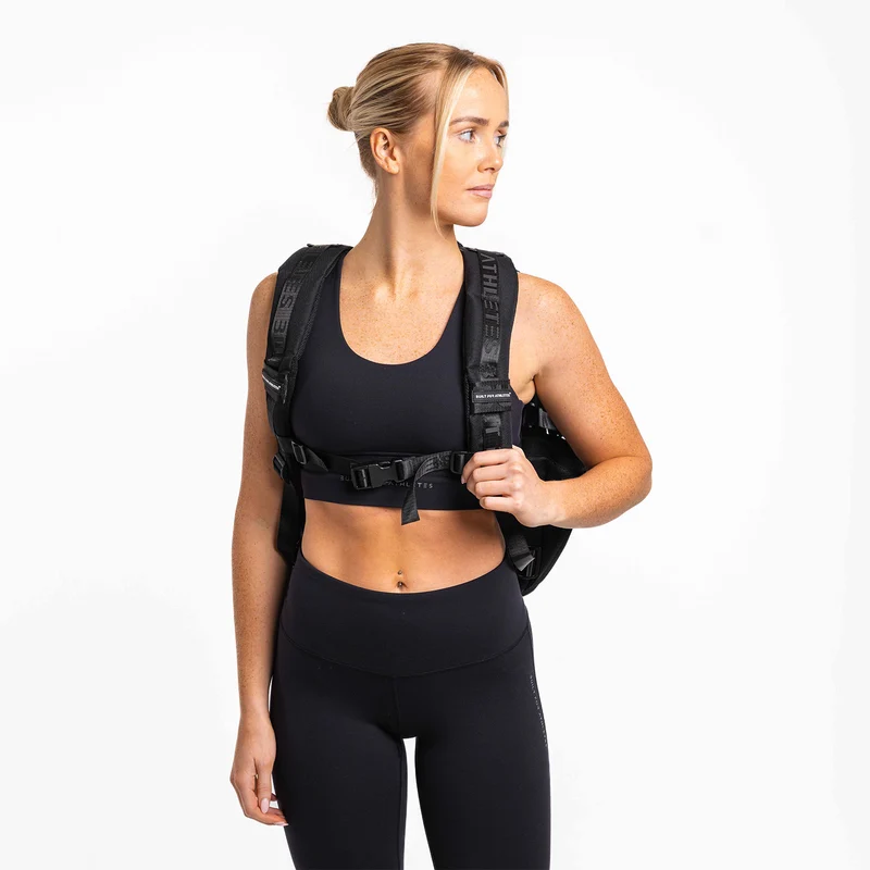 Black Gym Backpack Plus